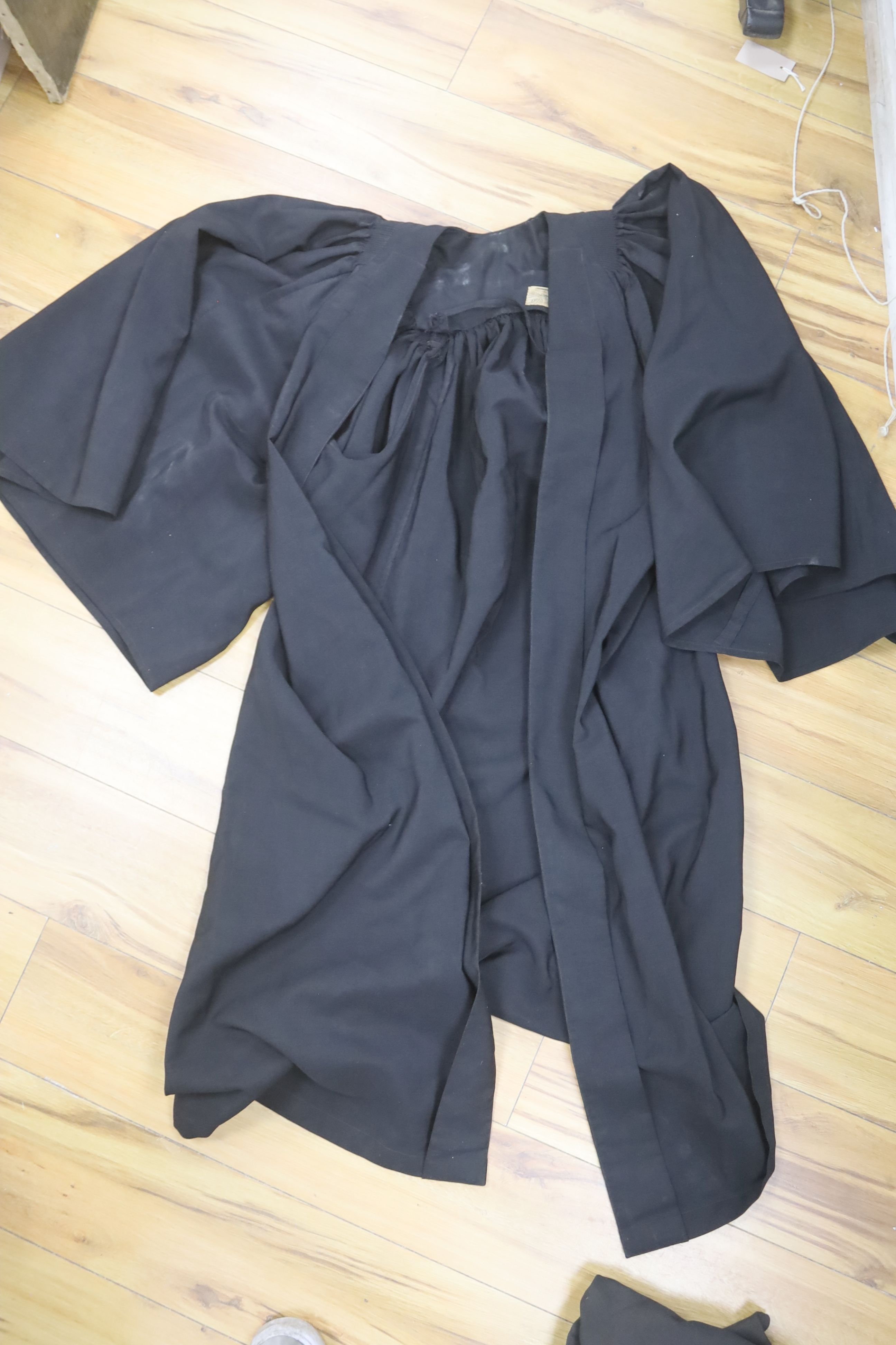 Two Academic gowns, c.1950